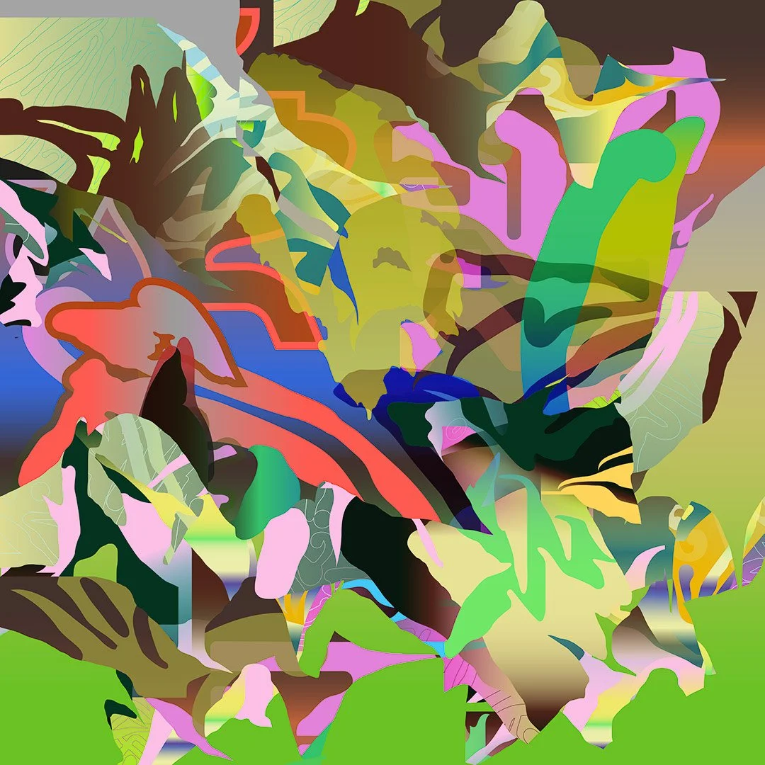 Jungle Rush - Bill Sankey — Seventh Circle - Artworks & Aesthetics Ltd
